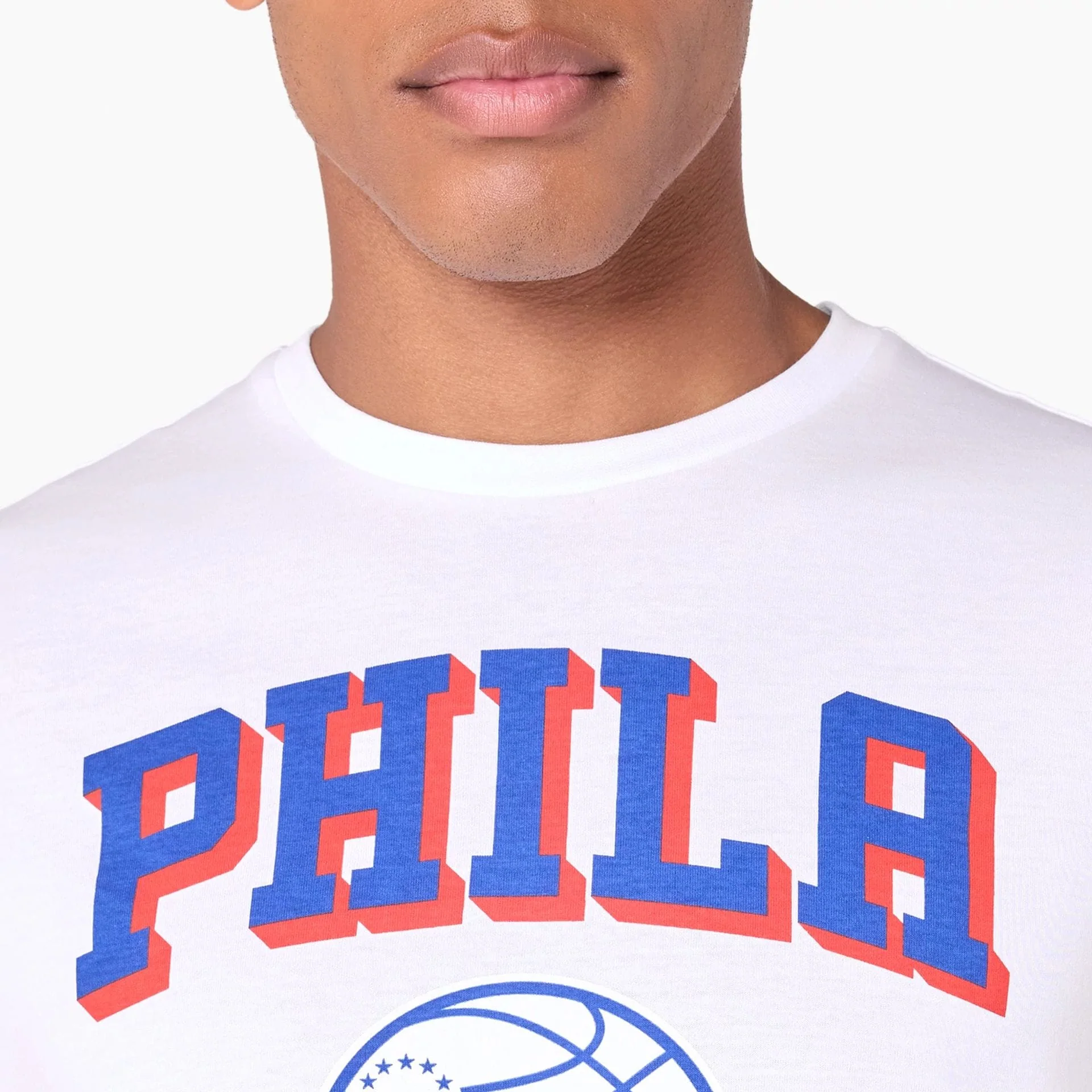 Philadelphia 76ers NBA White T-Shirt