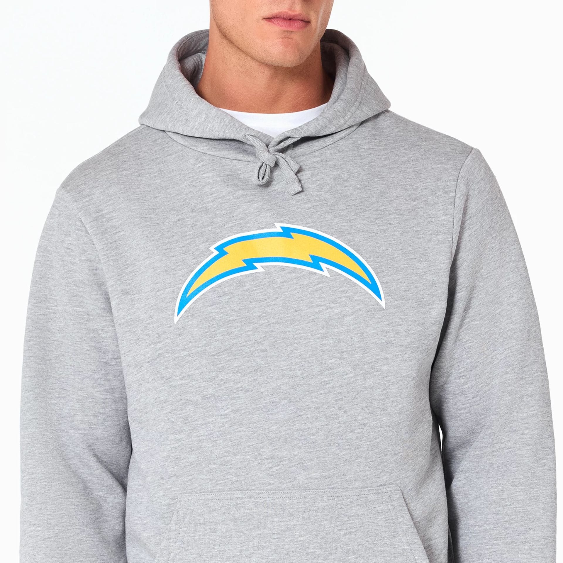 LA Chargers NFL Grey Pullover Hoodie