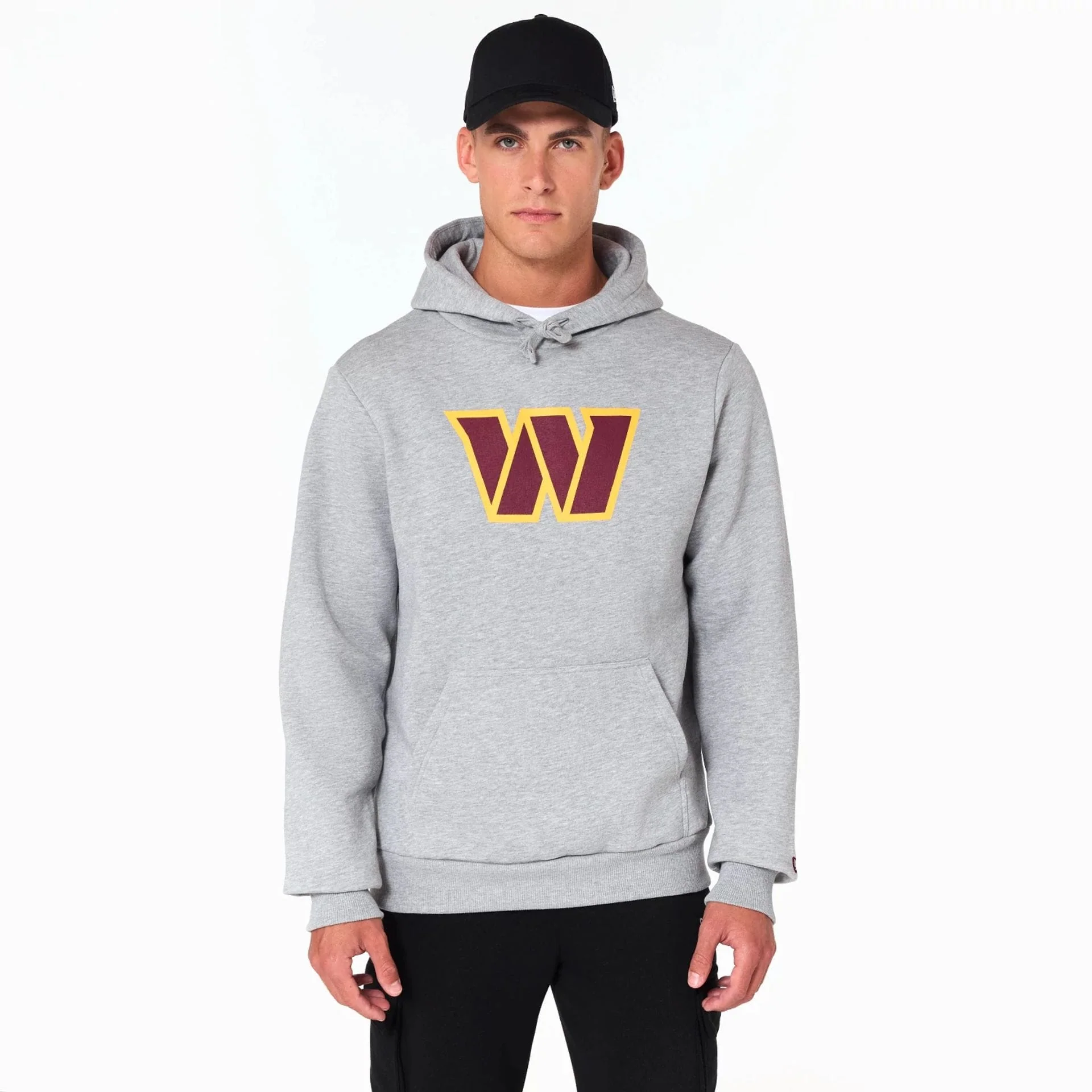 9484-washington-commanders-nfl-grey-pullover-hoodie-1.webp Washington Commanders NFL Grey Pullover Hoodie