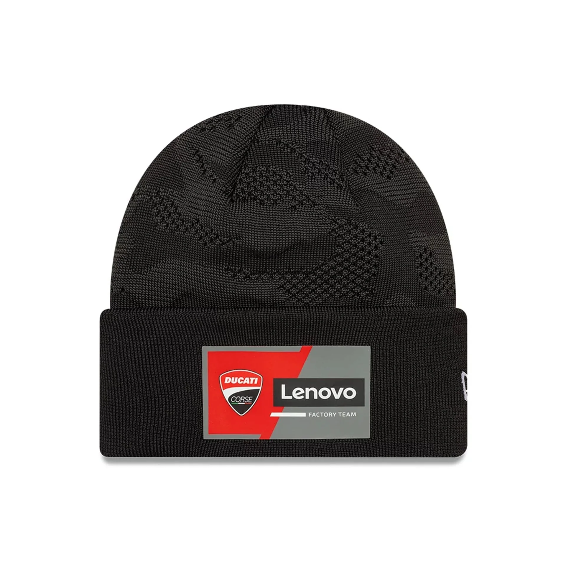9759-ducati-team-black-cuff-knit-beanie-hat-1.webp Ducati Team Black Cuff Knit Beanie Hat