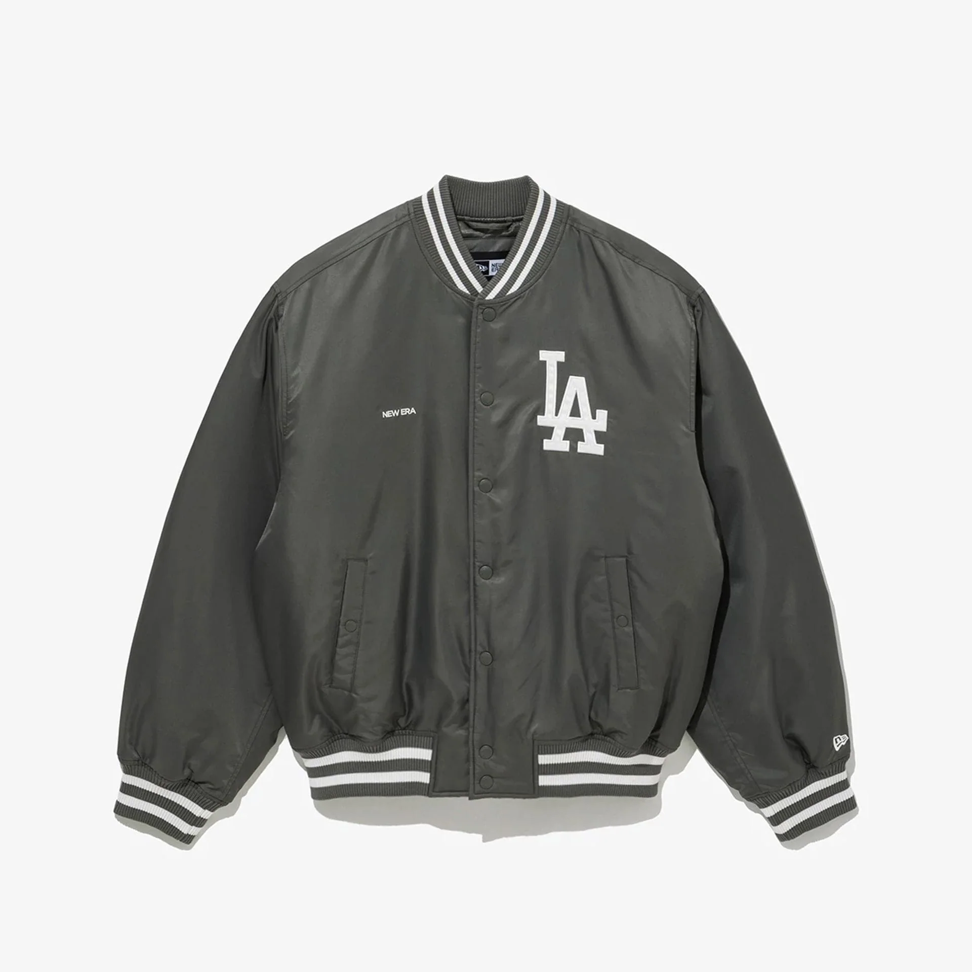 9849-la-dodgers-mlb-grey-stadium-jacket-1.webp LA Dodgers MLB Grey Stadium Jacket
