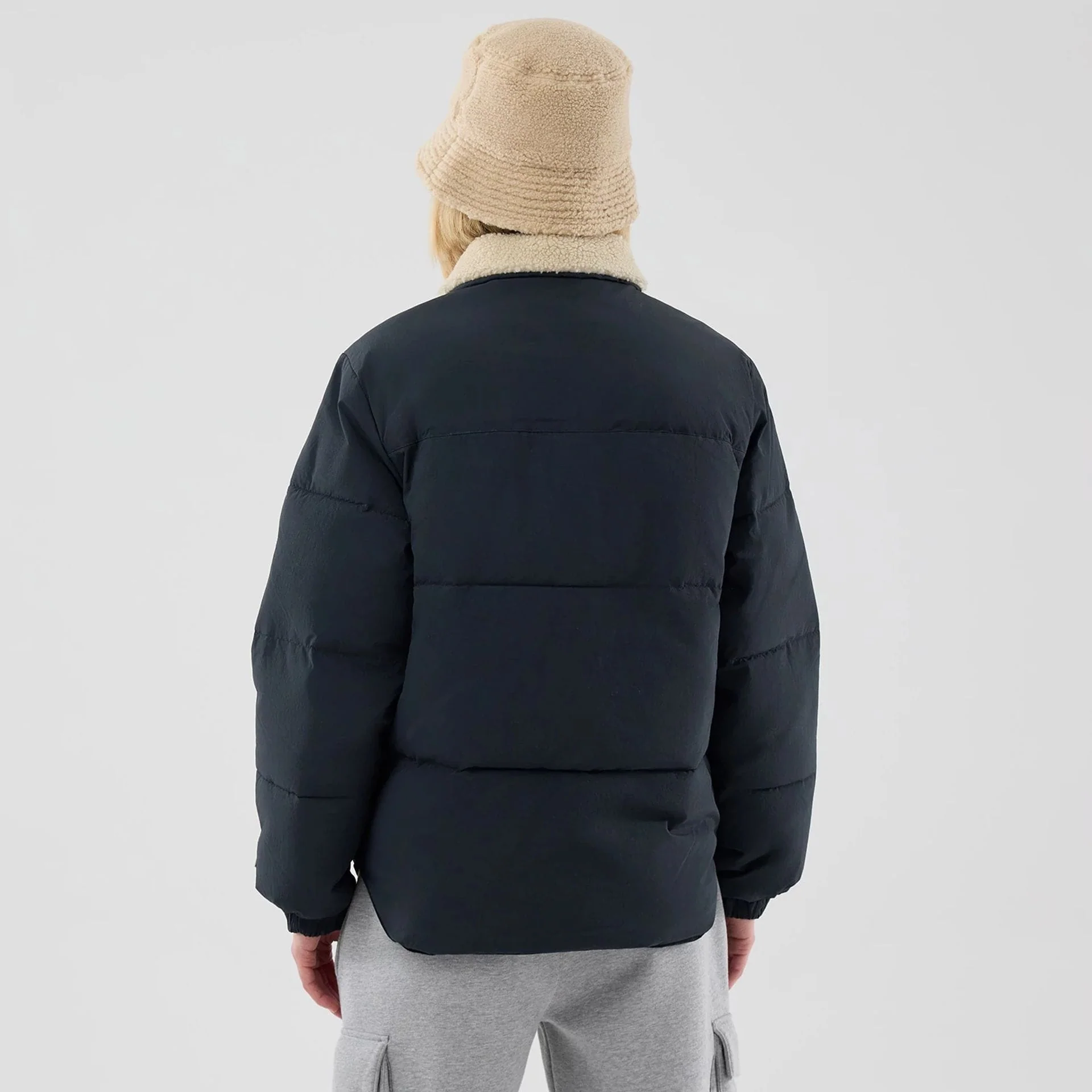 New Era Organic Boa Neck Navy Jacket