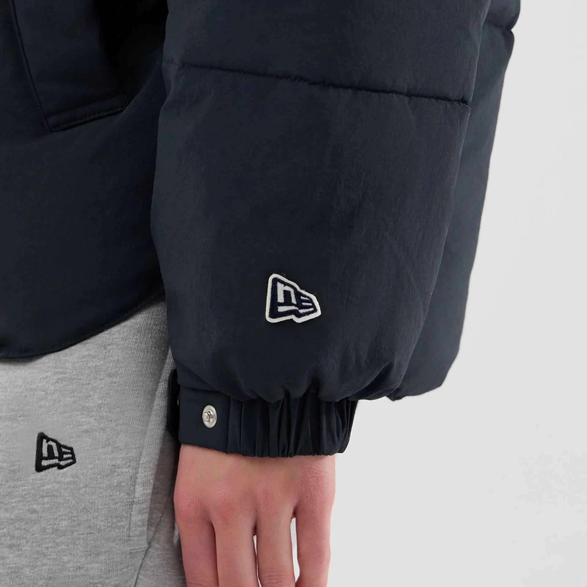 New Era Organic Boa Neck Navy Jacket
